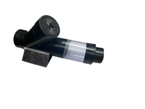 8521V VacVision Y Adapter to connect 4" Transition duct to your ROVAC vacuum